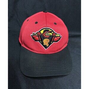 Rochester Red Wings Hat Red StrapBack Cap Minor League Baseball OSFM OC Sports